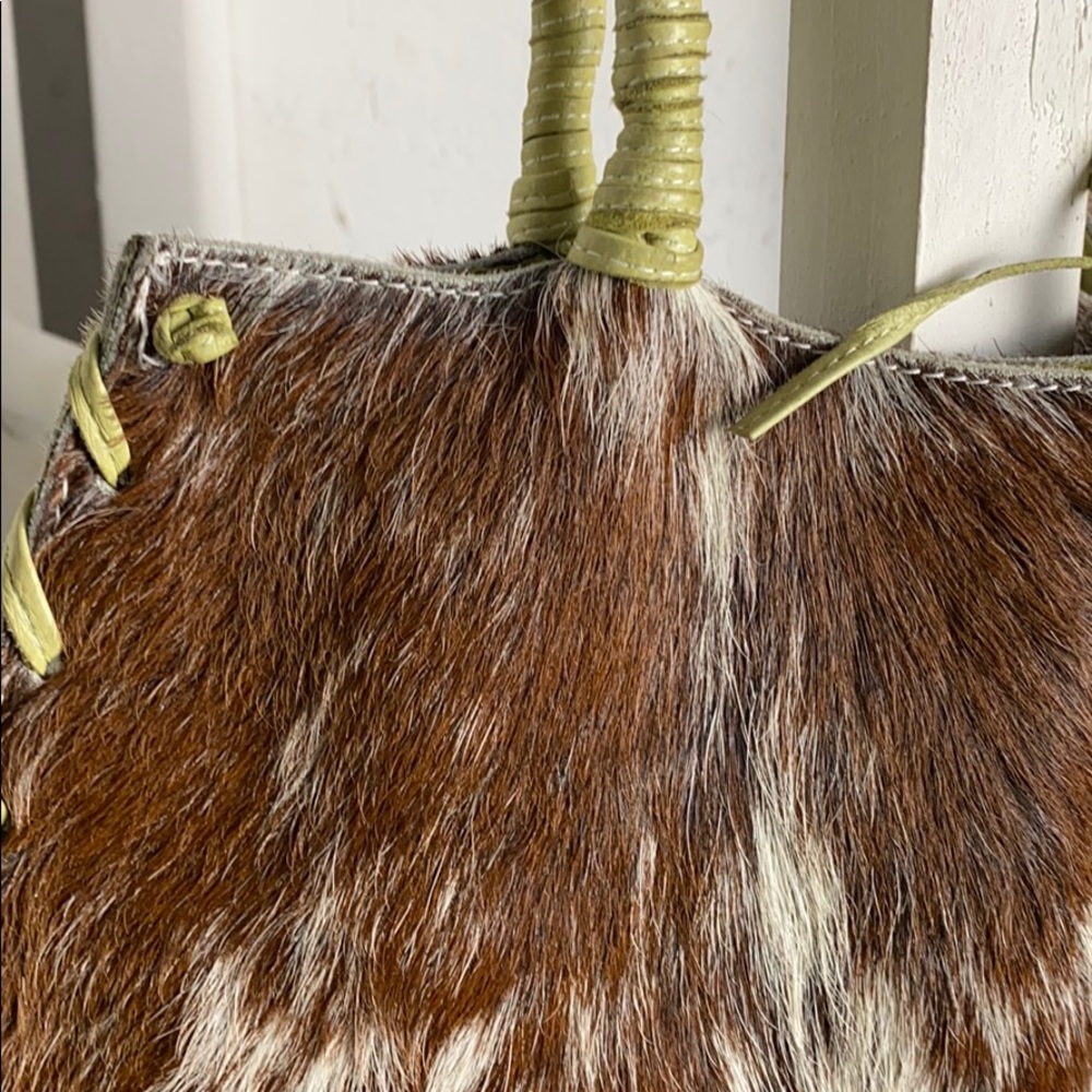 EV Handcrafted Cow Hide Handbag